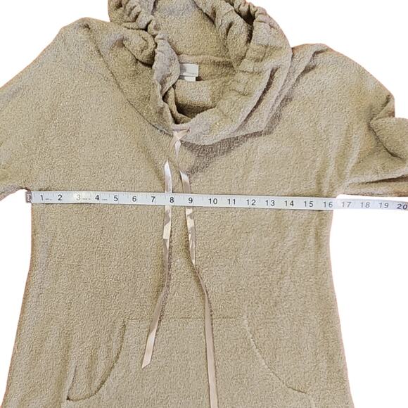 Soft Surroundings Fuzzy Soft Cowel Neck Pullover Sweater, Oversized, sz small - Picture 3 of 8